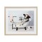 Stupell Industries Cow & Rubber Duck in Bath Framed Print Under Glass, design by Mehu Art